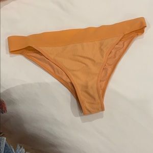 Frankie’s bikinis orange bottom